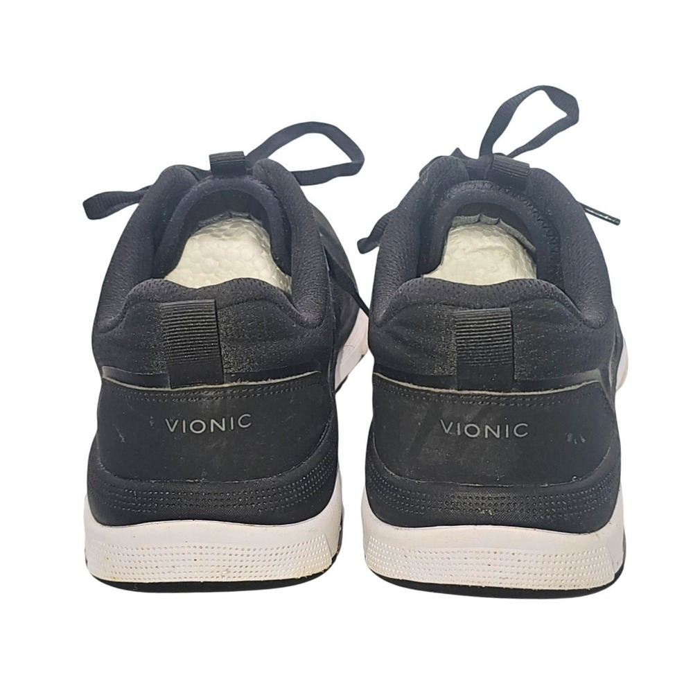 Vionic Strider Walking Shoes Womens 8 Black Mesh Athletic Sneakers WSTRIDER001 - Picture 5 of 10